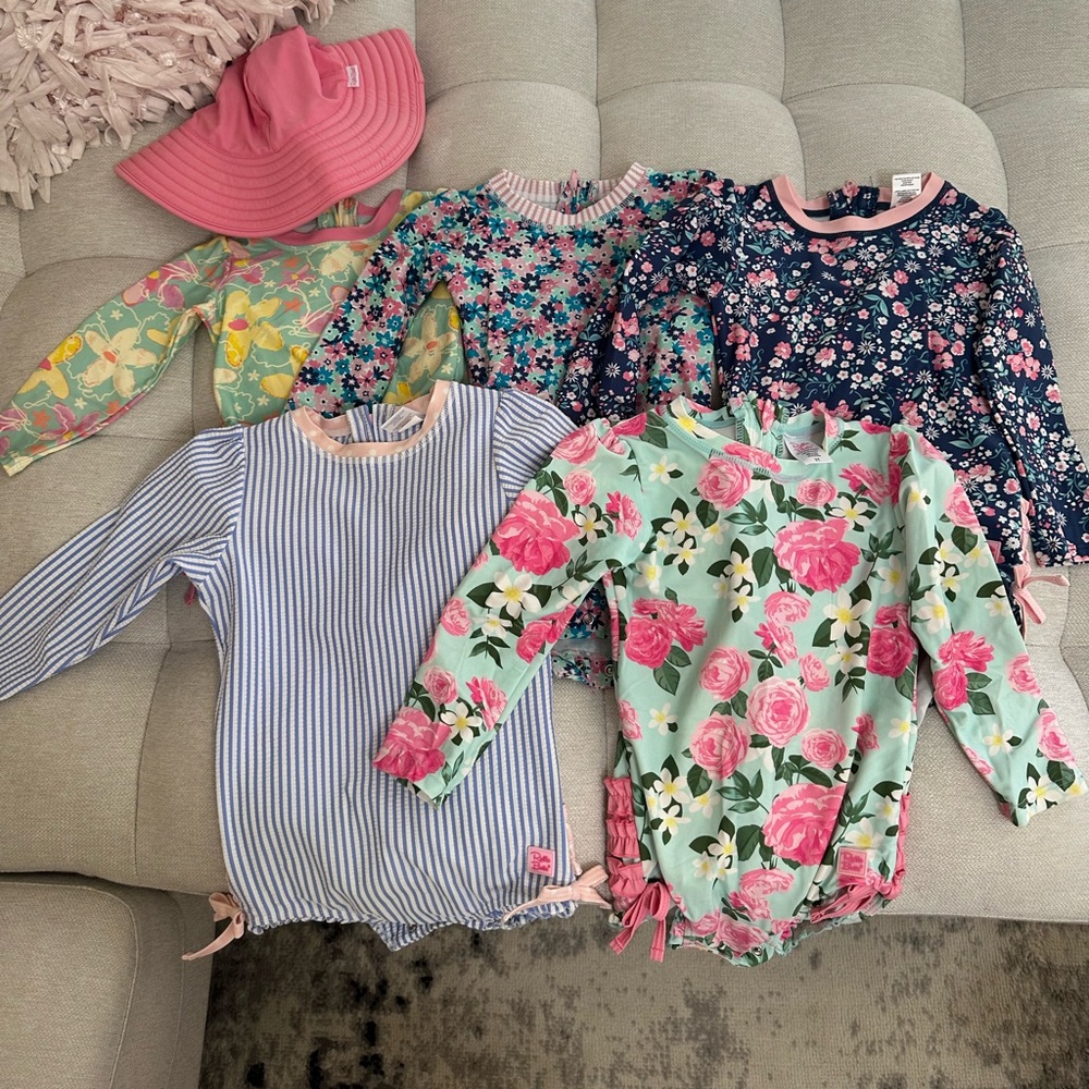 Ruffle Butts little girls Swimwear